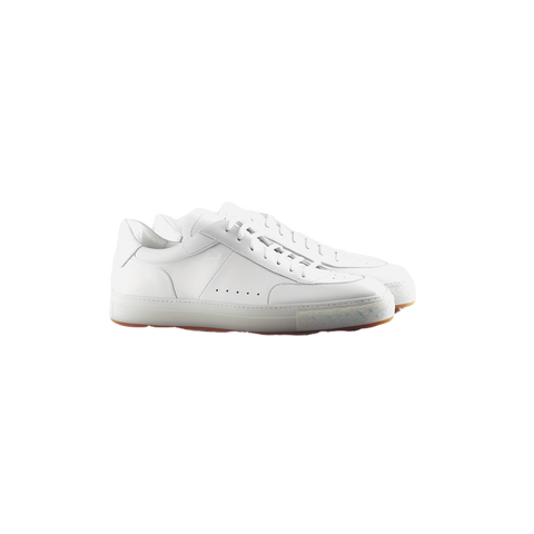 White Leather Sneakers