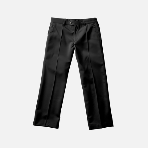 Noir Pleated Trousers