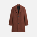 Chestnut Wool Overcoat