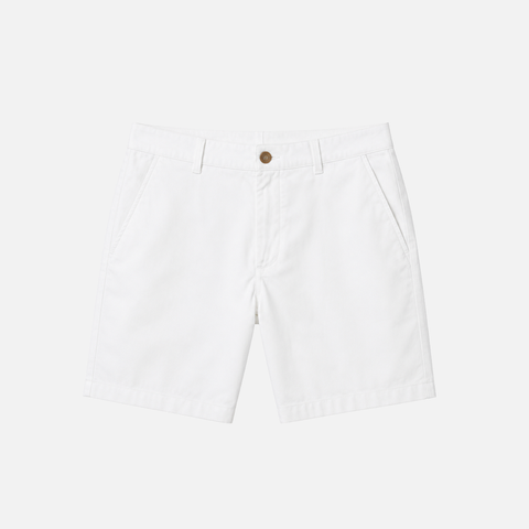 White Chino Shorts