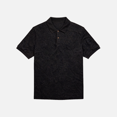 Midnight Jacquard Polo Shirt