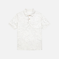 Ivory Jacquard Polo Shirt
