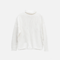 Chunky Rollneck Sweater – Ivory