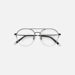 Silver Round Optical Frame