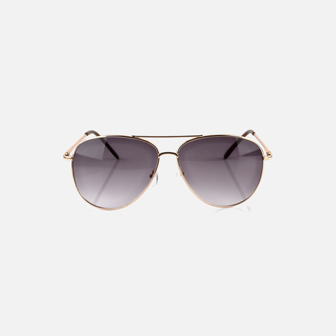 Gold Classic Aviator Sunglasses