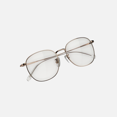 Rose Gold Round Optical Frame
