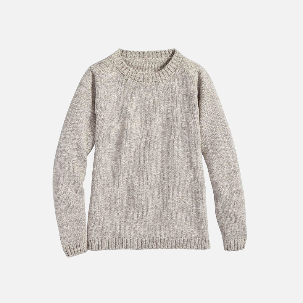 Heather Knit Pullover