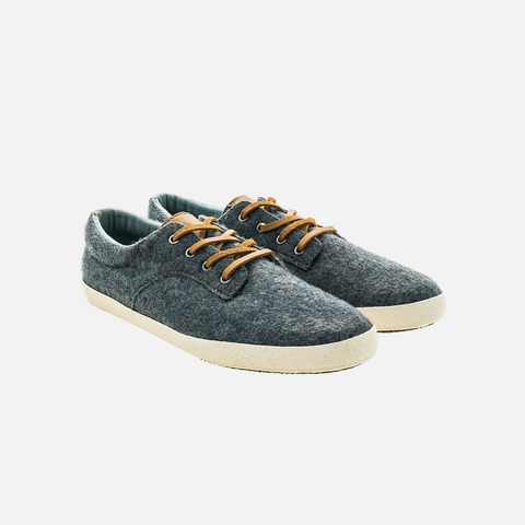 Grey Wool Felt Sneaker