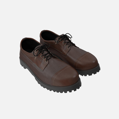 Chestnut Leather Derby Sneaker
