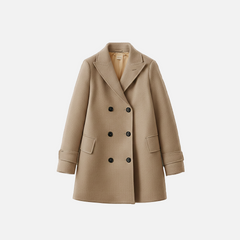Camel Signature Peacoat