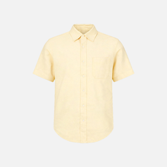 Buttercream Oxford Short Sleeve Shirt