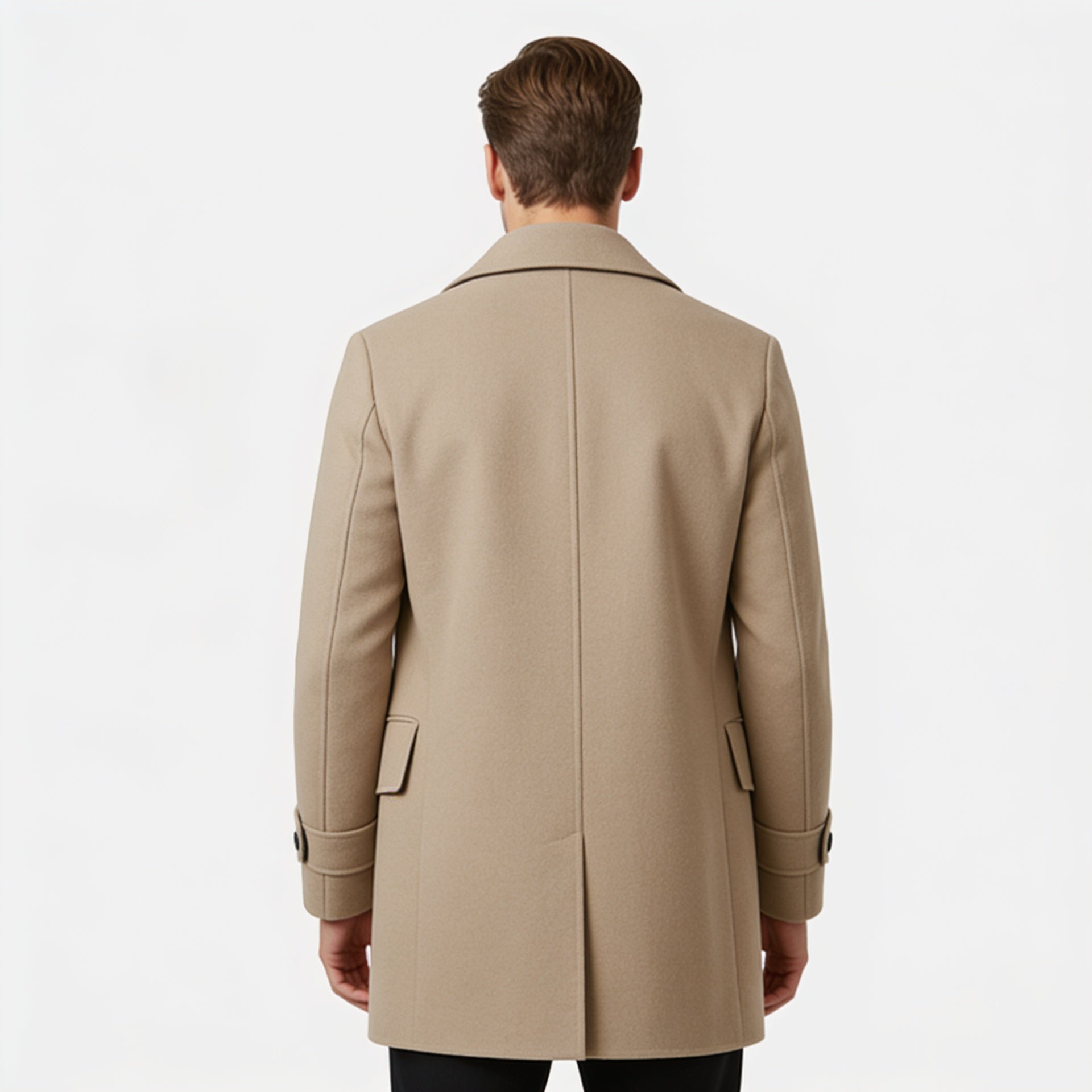 Camel Signature Peacoat