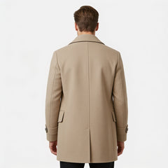 Camel Signature Peacoat