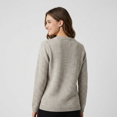 Heather Knit Pullover