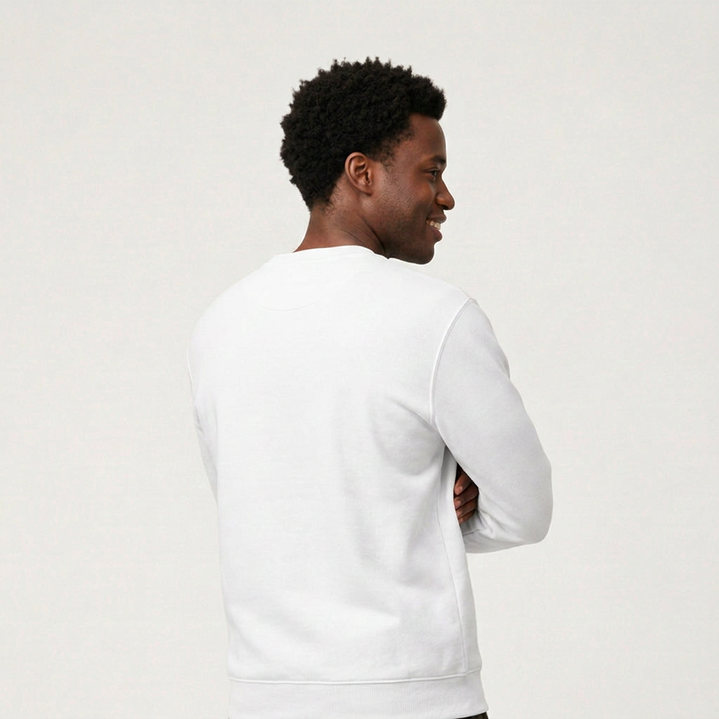 Essential Lounge Sweatshirt – White