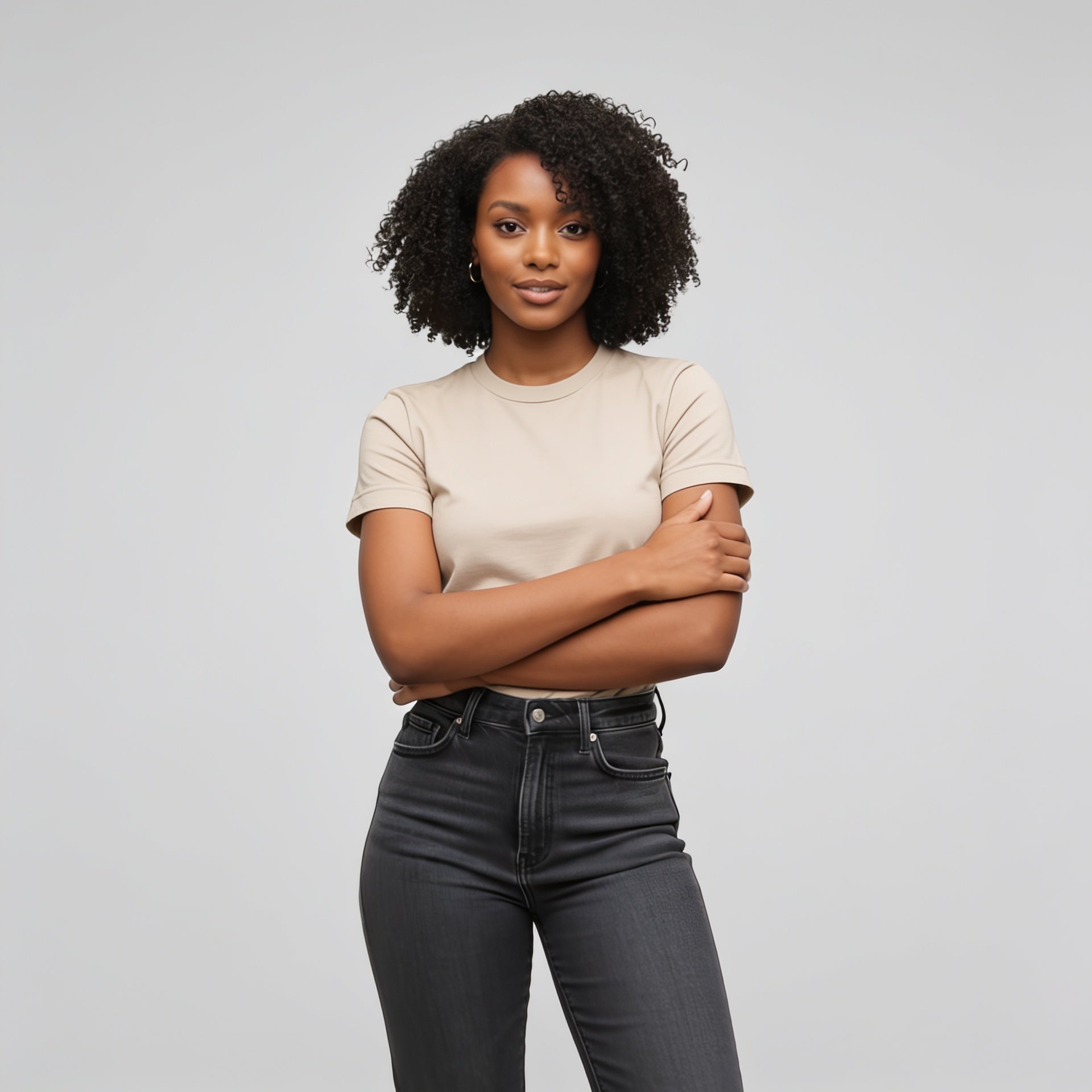 Stone Grey Relaxed Tee