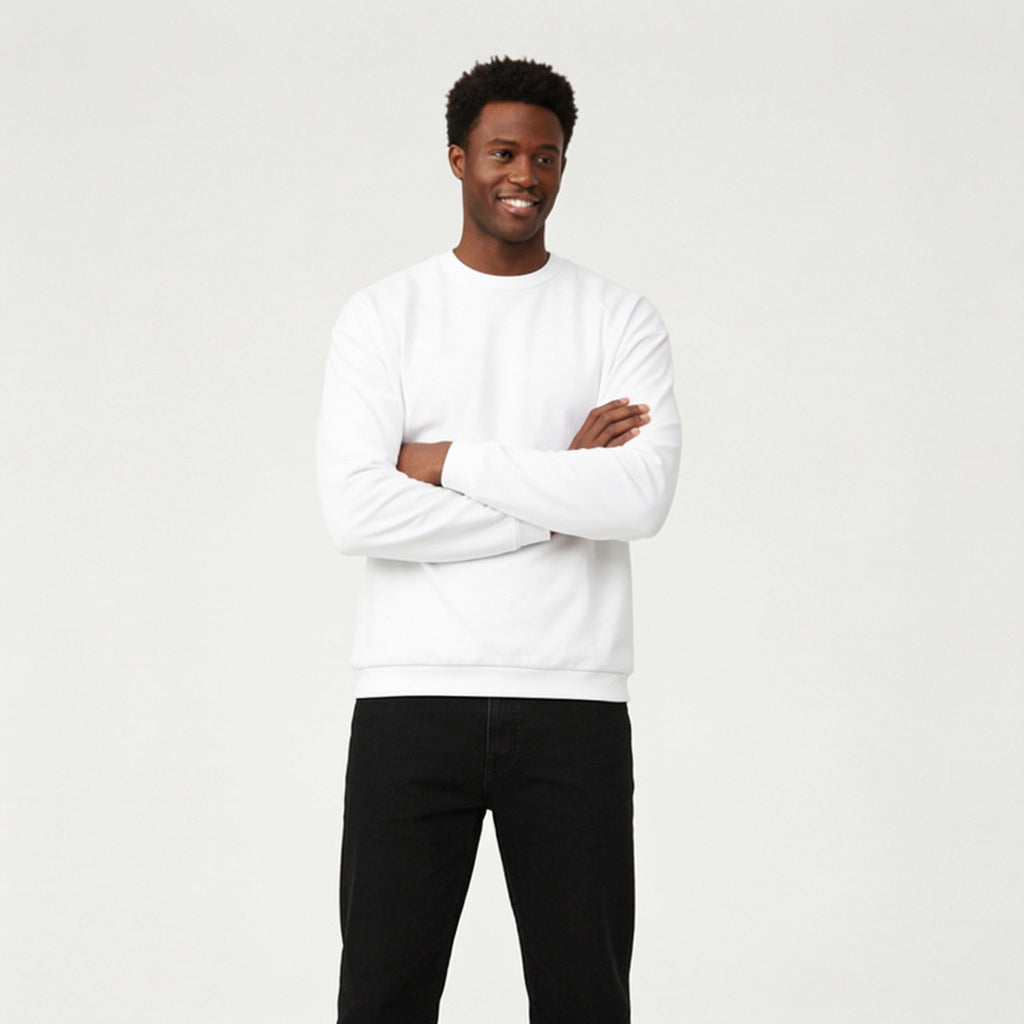 Essential Lounge Sweatshirt – White