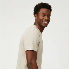 Natural Cream Casual Tee