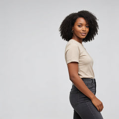 Stone Grey Relaxed Tee