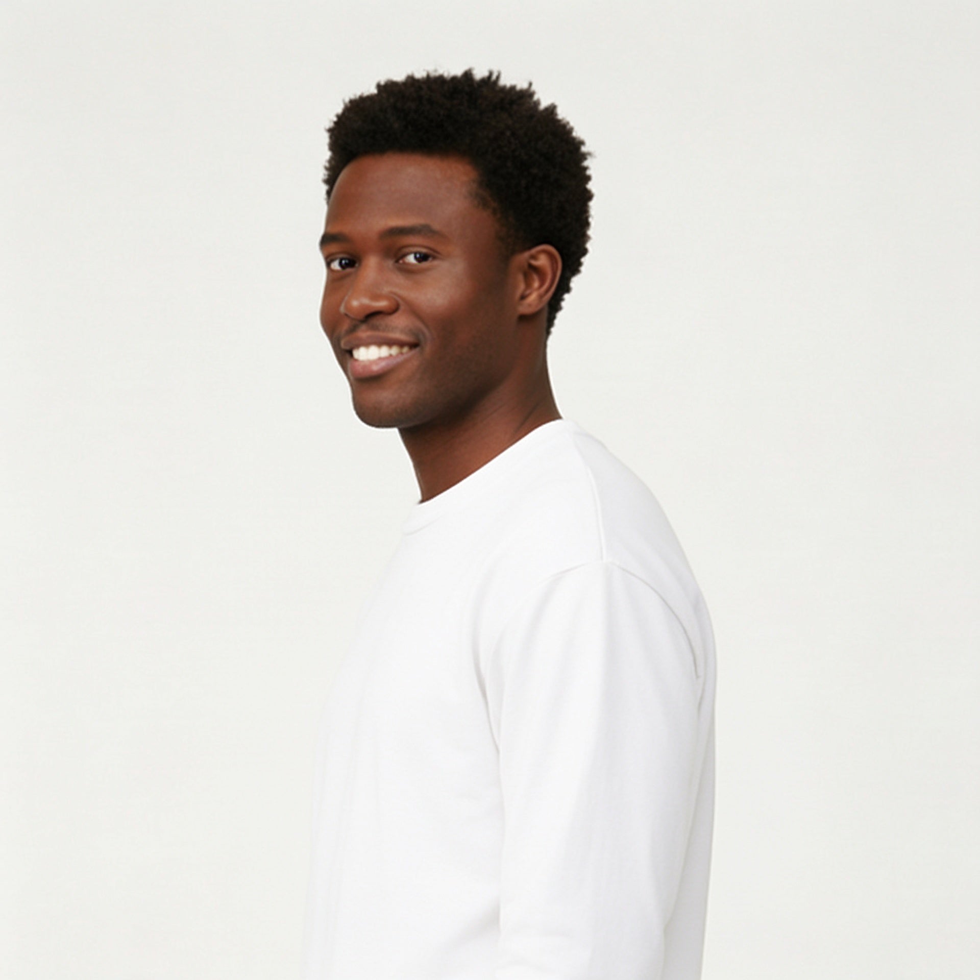 Essential Lounge Sweatshirt – White