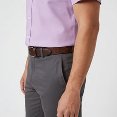 Classic Brown Leather Belt