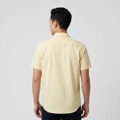 Buttercream Oxford Short Sleeve Shirt