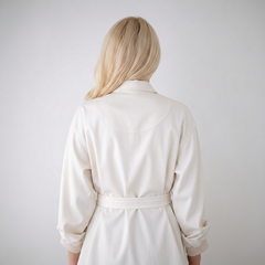 Ivory Grace Belted Blouse