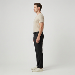 Noir Pleated Trousers