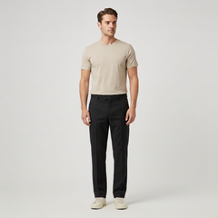 Noir Pleated Trousers
