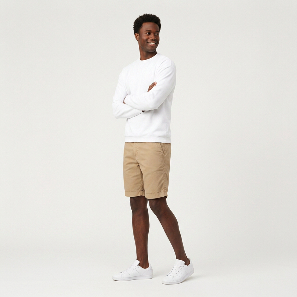Khaki Chino Shorts