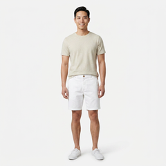 White Chino Shorts