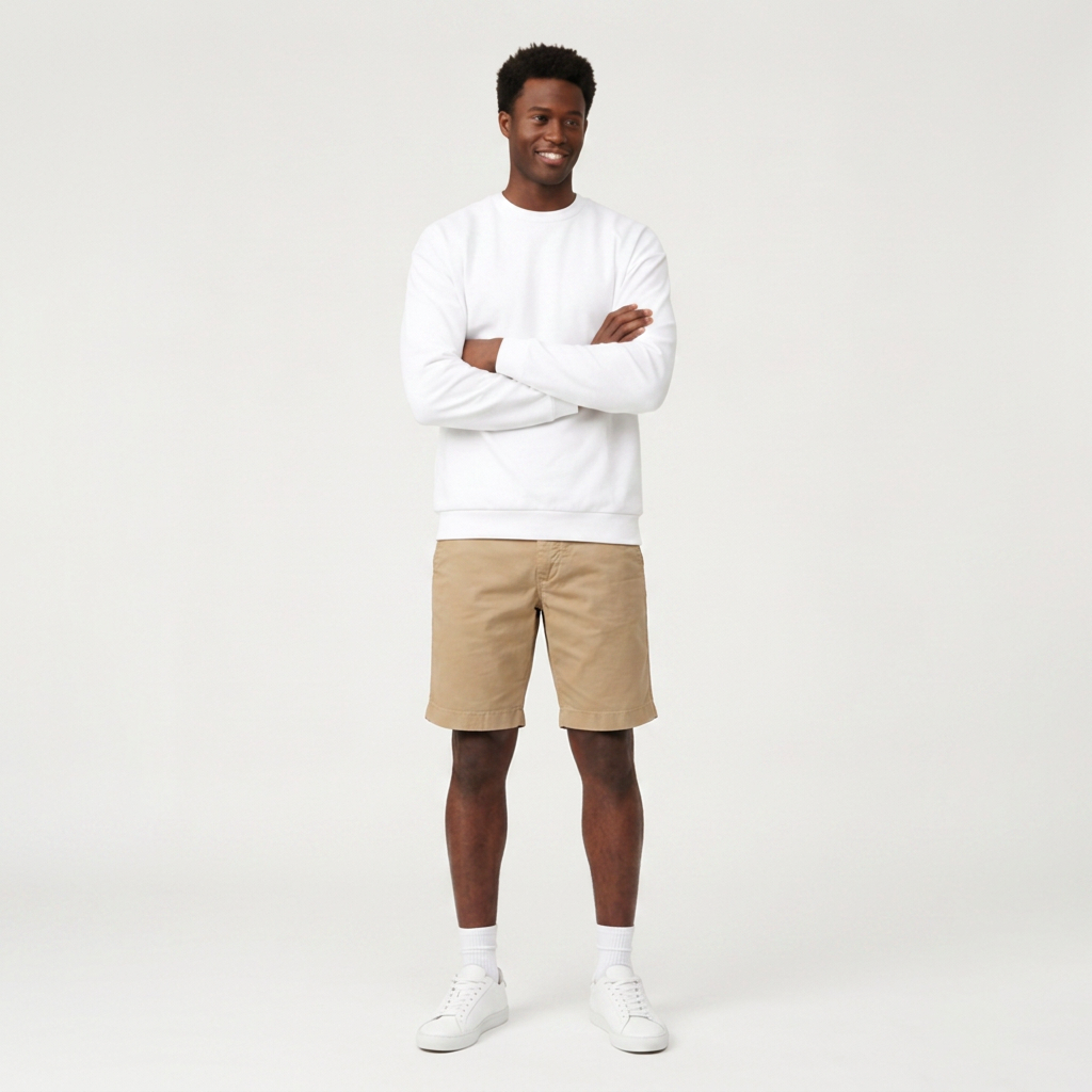 Khaki Chino Shorts