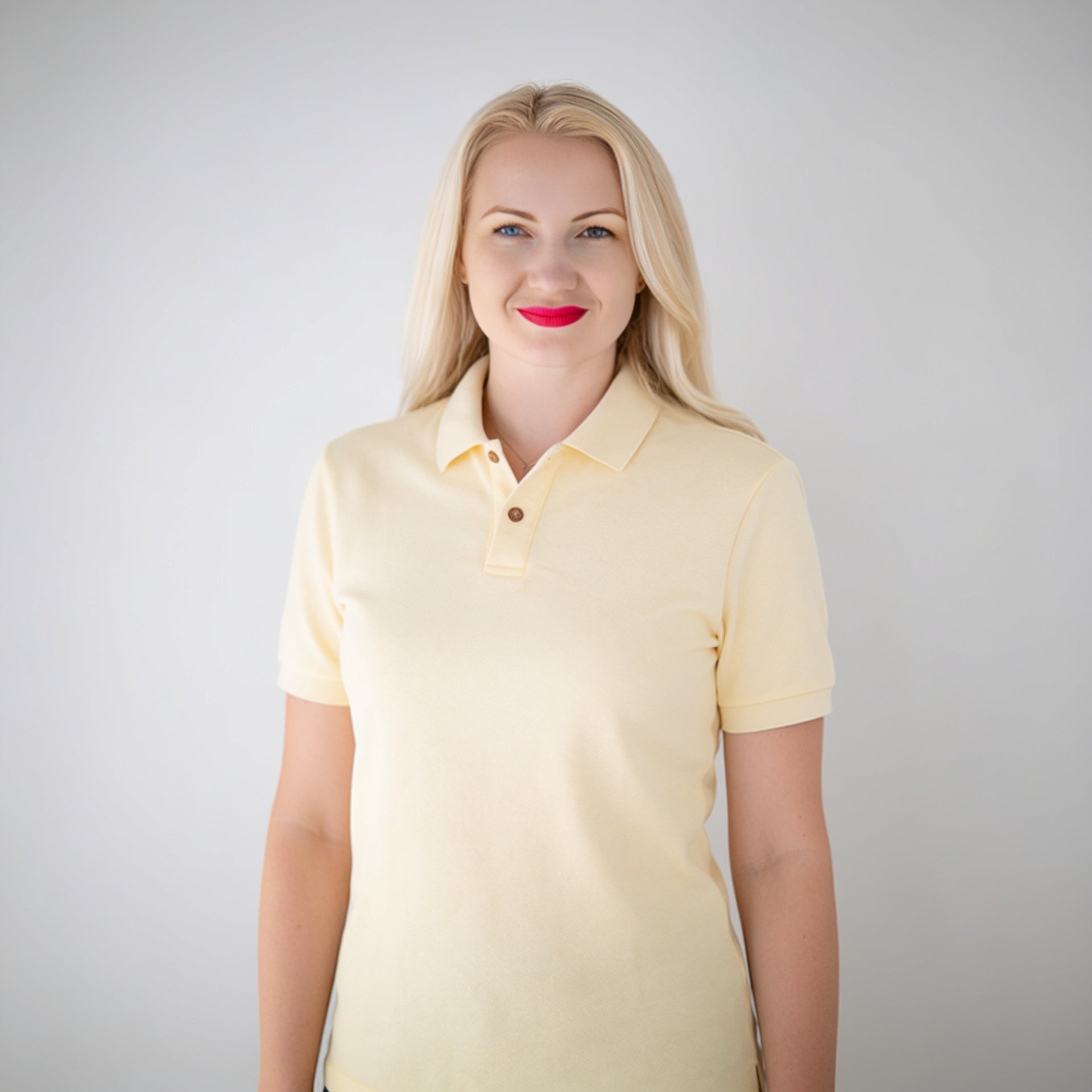 Butter Cream Women's Polo Shirt