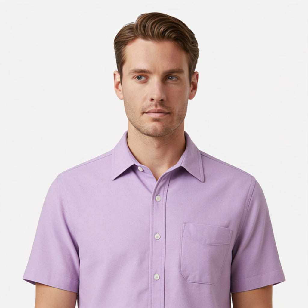 Lavender Mist Oxford Shirt