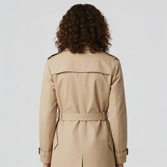 Sandstone Belted Trench Coat