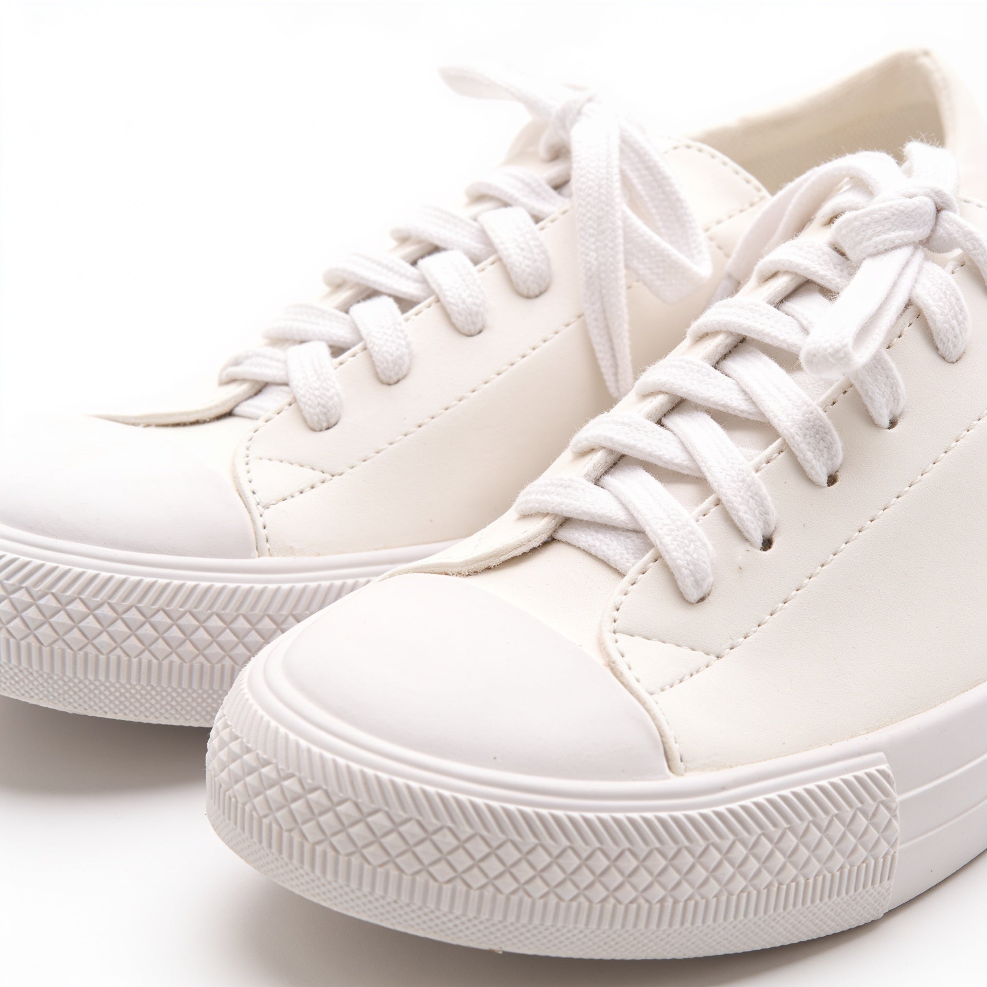Classic White Canvas Sneaker