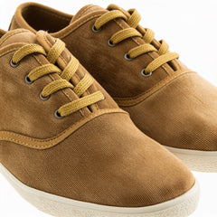 Camel Canvas Oxford Sneaker