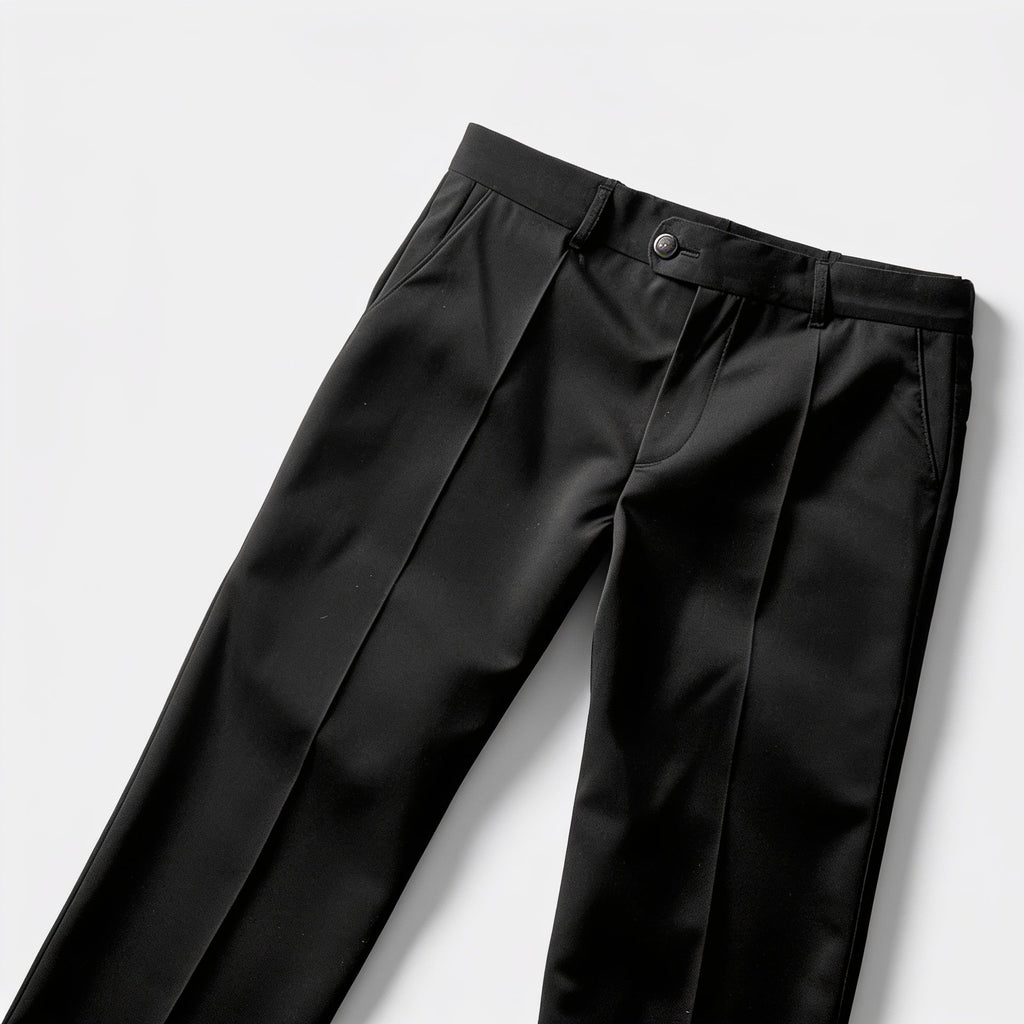 Noir Pleated Trousers