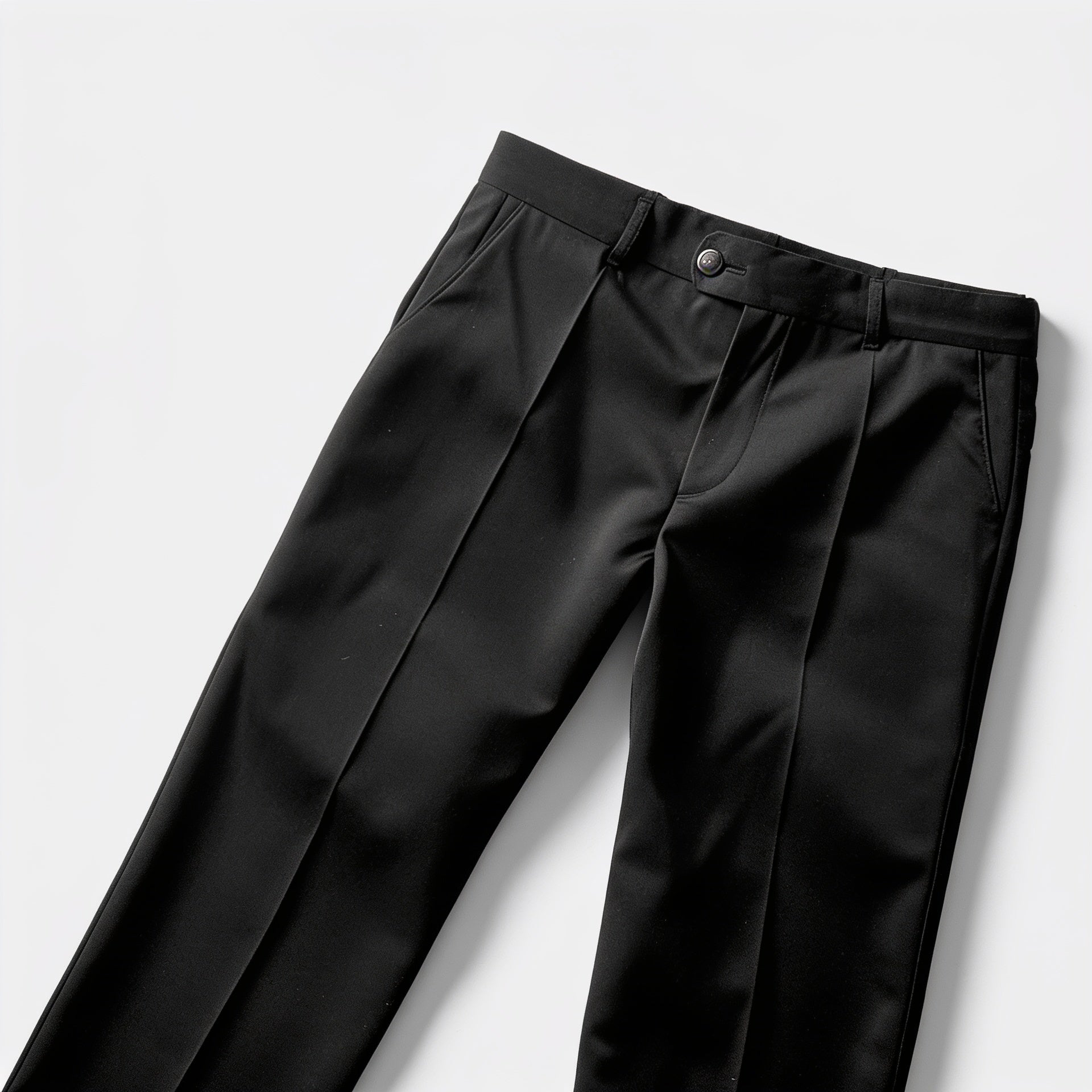 Noir Pleated Trousers