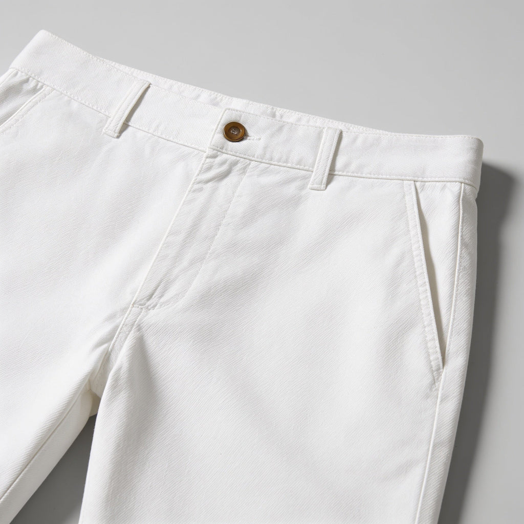 White Chino Shorts
