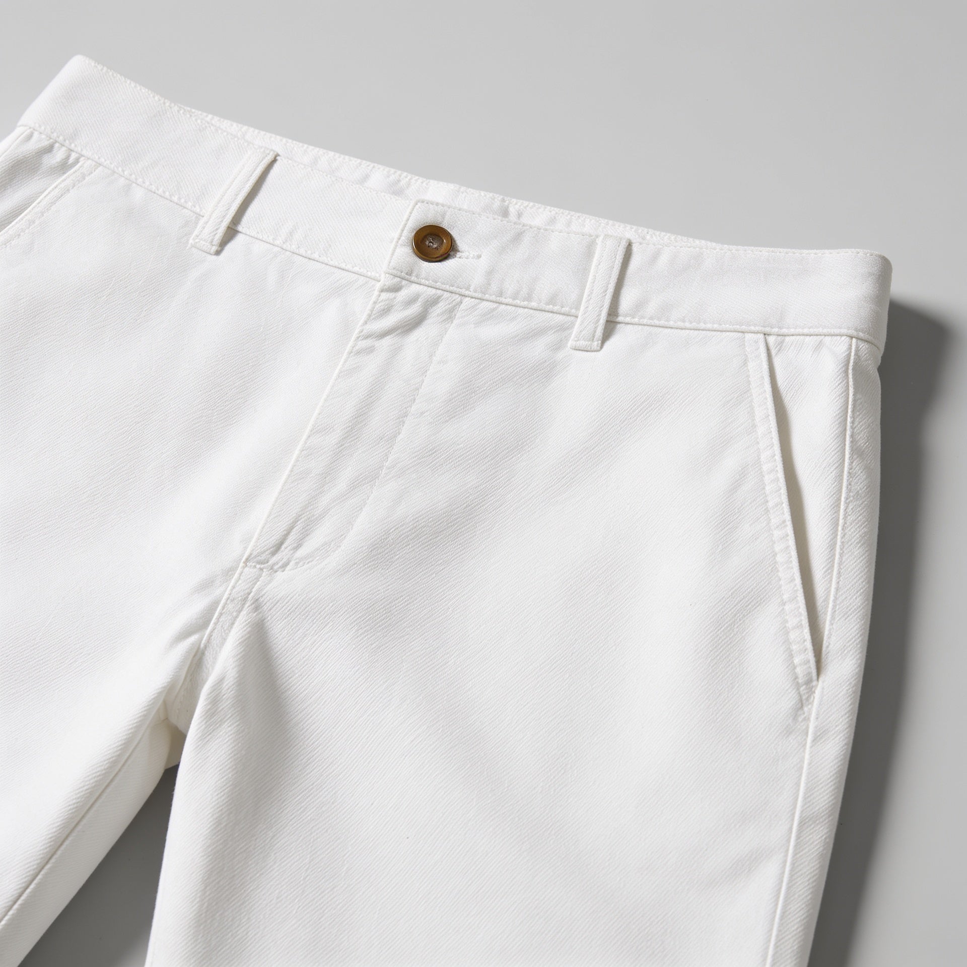 White Chino Shorts