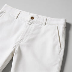 White Chino Shorts