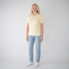 Butter Cream Women's Polo Shirt