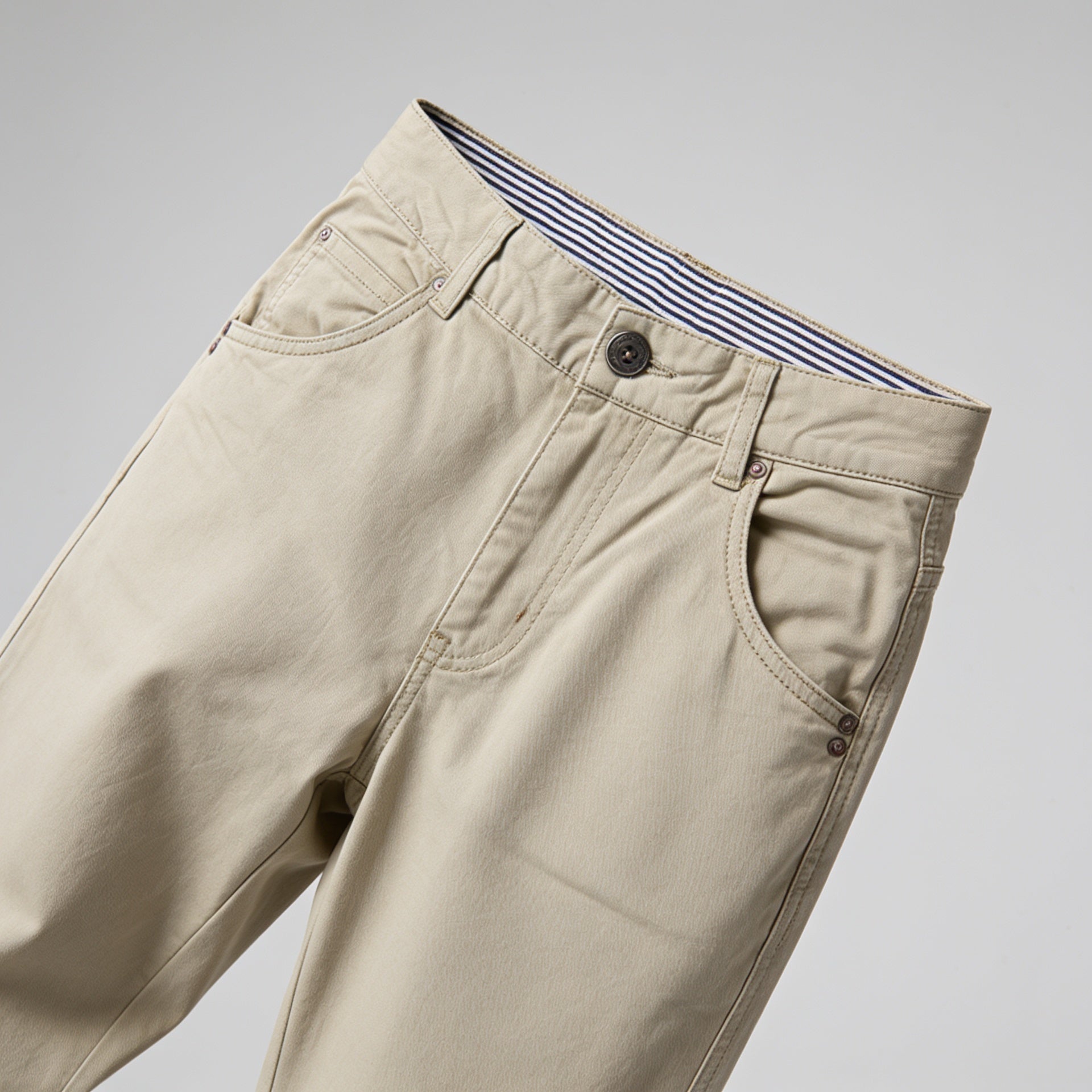 Essential Comfort Chinos – Sand