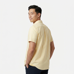 Buttercream Oxford Short Sleeve Shirt